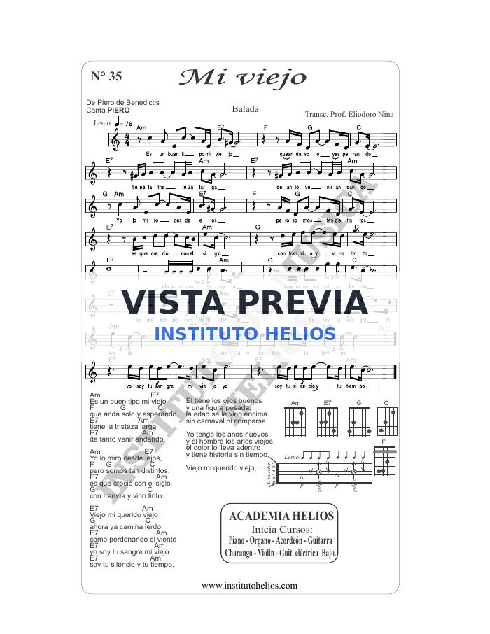 Vista previa de Mi viejo